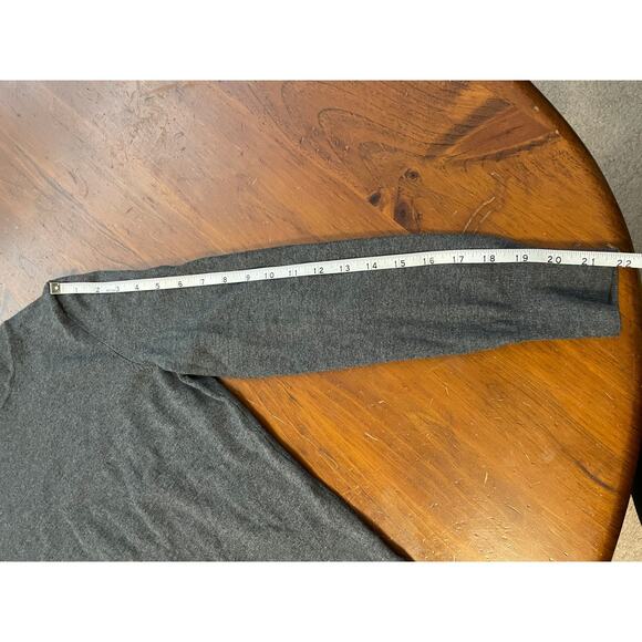 Talbots Womens Small Petite Turtle Neck Sweater Gray Long Sleeve Staple Solid - Picture 7 of 7